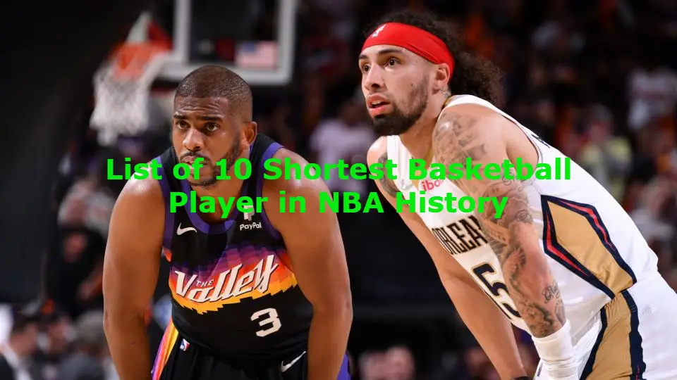 List of 10 Shortest Basketball Player in NBA History